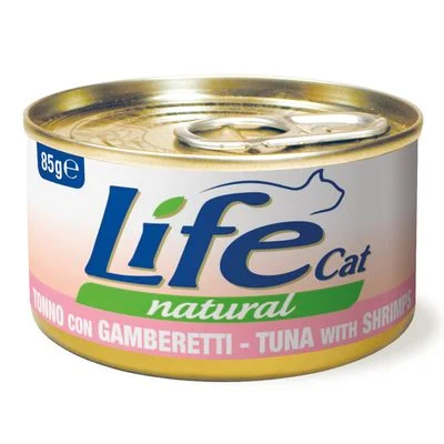 LifeCat Adult tonnikala ja katkaravut 6 x 85 g