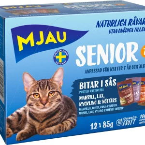 Lihan- ja kalanpalat kastikkeessa kissalle 12x85g