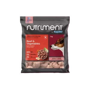 Lihapallot Nauta/Kasvikset Aikuinen Koira 1kg