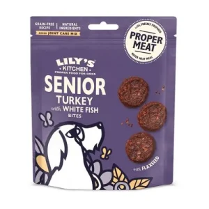 Lily's Kitchen Senior Bites kalkkuna & vaalea kala 70 g