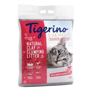 Limited Edition: Tigerino Canada Style Premium Cherry Blossom -kissanhiekka 12 kg