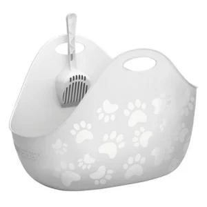 Litter Genie® kissanvessa valkoinen