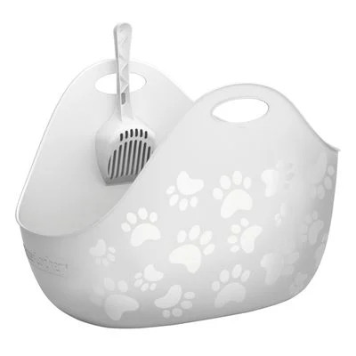 Litter Genie® kissanvessa valkoinen
