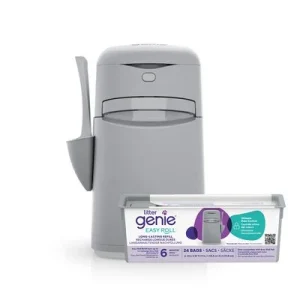LitterLocker by Litter Genie® Easy Roll -kissanhiekkaroskis, harmaa LitterLocker® Litter Genie Easy Roll -kissanhiekkaroskis, harmaa (sis. 1 kasetti 3 kk)