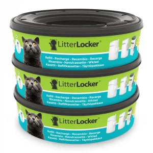 LitterLocker Refill t盲ytt枚rulla 3kpl
