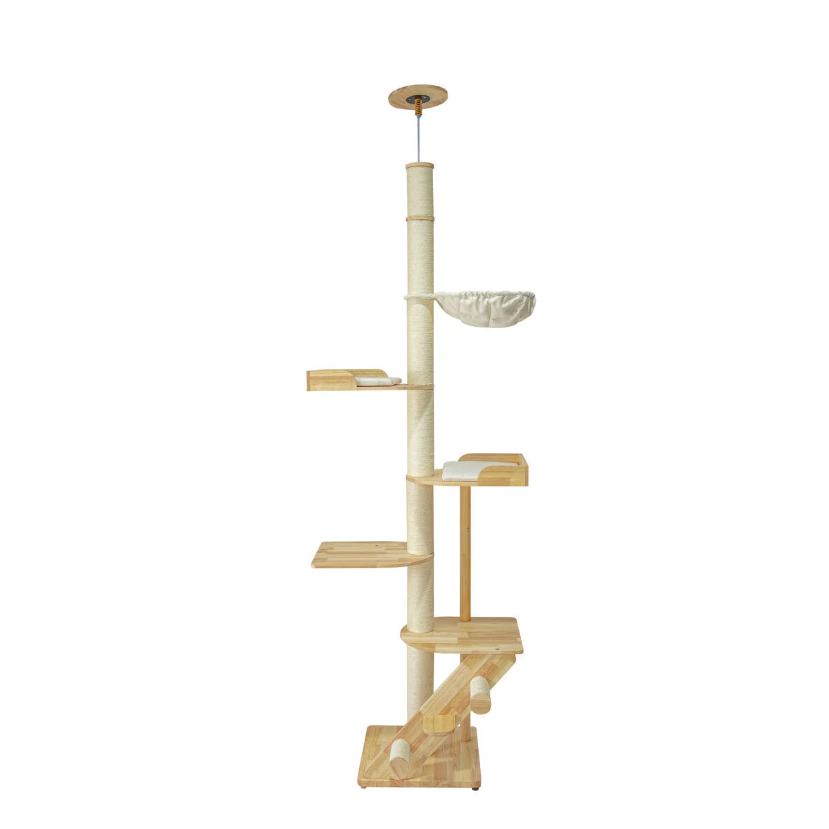 Little&Bigger Harmony kattoon ulottuva kiipeilypuu kissalle 247–275 cm