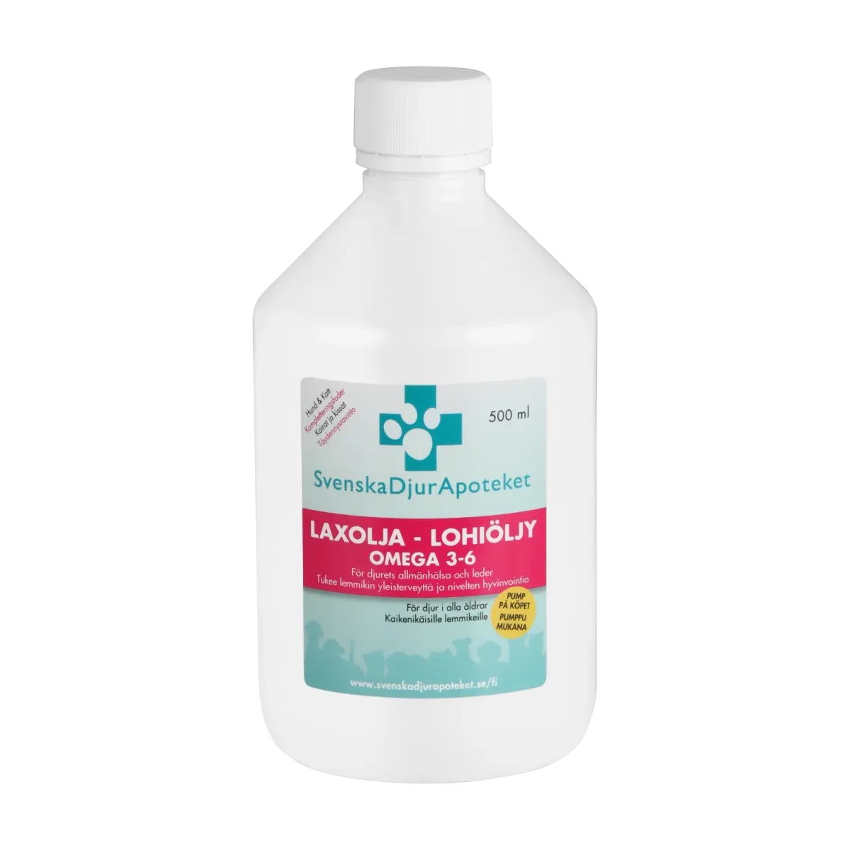 Lohiöljy – Laxolja 500/1000ml
