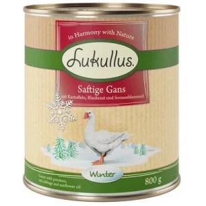 Lukullus-talvimenu: hanhenliha 6 x 800 g