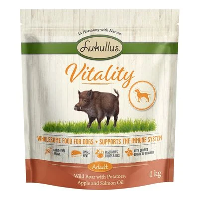 Lukullus Vitality immuunijärjestelmän tukeminen: villisika (viljaton) 1 kg