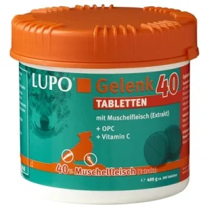 LUPO Joint 40 -tabletit 400 g (n. 200 tablettia)