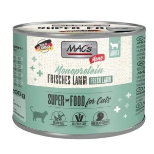 MAC´s Cat Mono Sensitive 6 x 200 g lammas