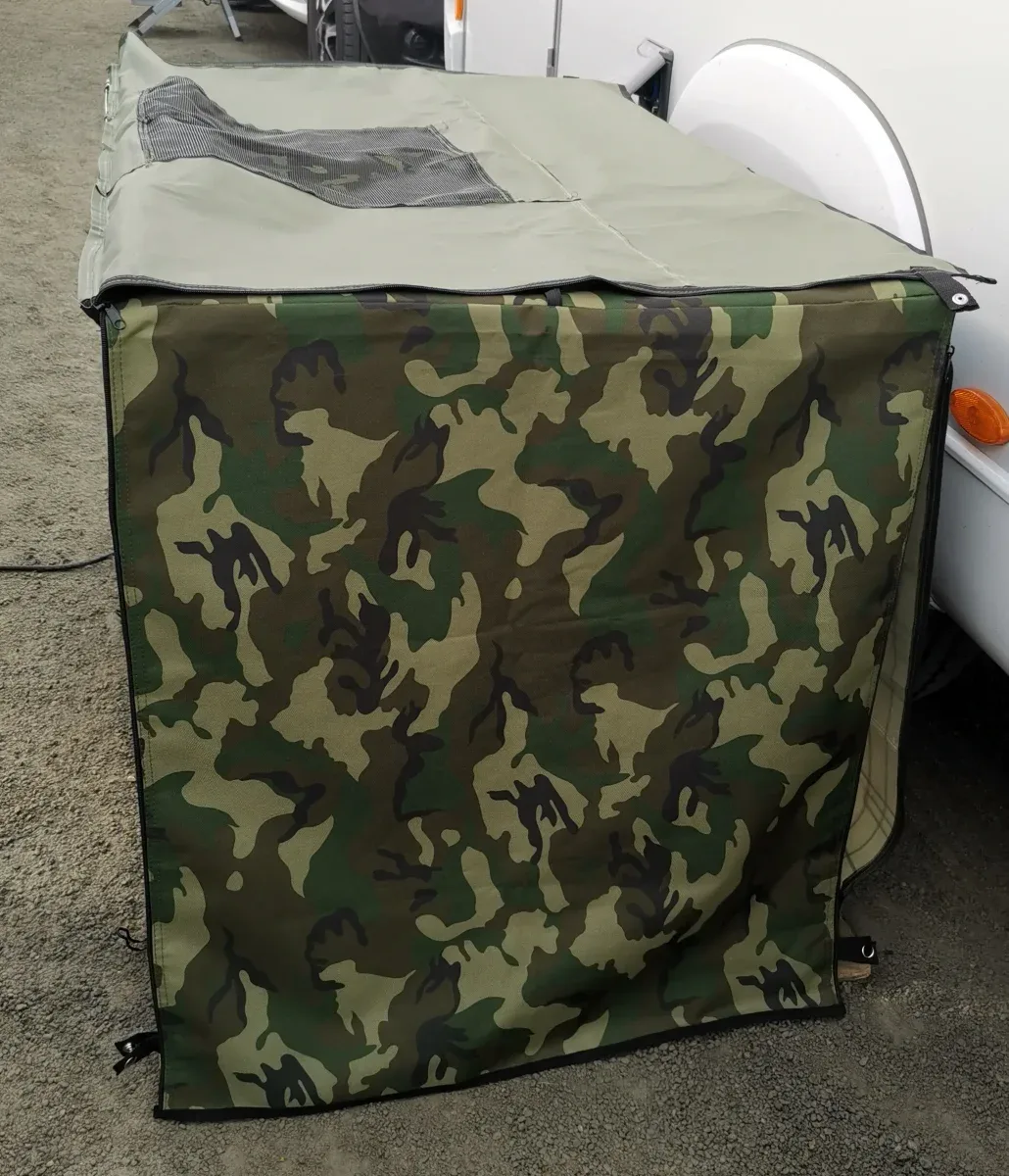 Metallihäkinpäällinen, XL-koko, camoflage
