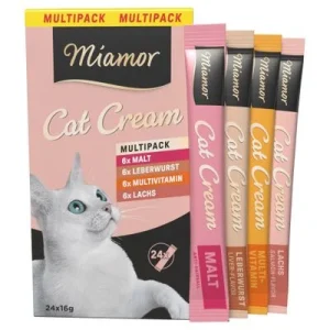 Miamor Cat Cream -lajitelma 24 x 16 g