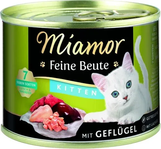 Miamor Feine Beute Kitten Siipikarja 185g