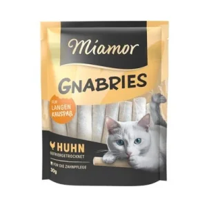Miamor Gnabries -herkkutikut säästöpakkaus: kana (12 x 30 g)