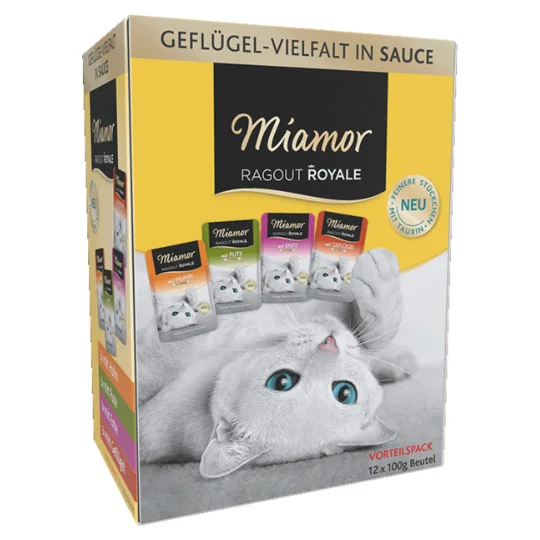 Miamor Ragout Royale Siipikarja Kastikkeessa Multipack 12x100g