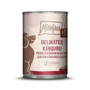 MjAMjAM Pure Meat Pleasure -säästöpakkaus 12 x 400 g kenguru