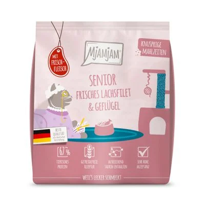 MjAMjAM Senior rapeat ateriat lohi ja siipikarja 300 g