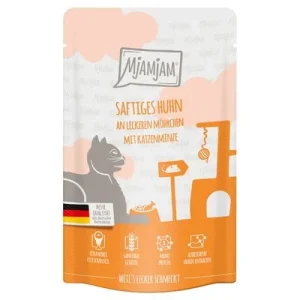 MjAMjAM Squeeze 12 x 125 g mehukas kana ja maukkaat porkkanat