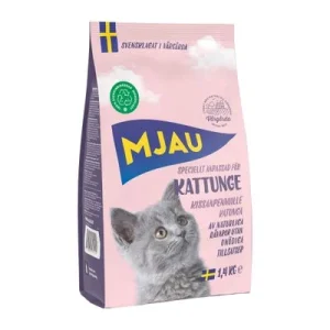 Mjau Kitten -kuivaruoka kanalla 1,4 kg