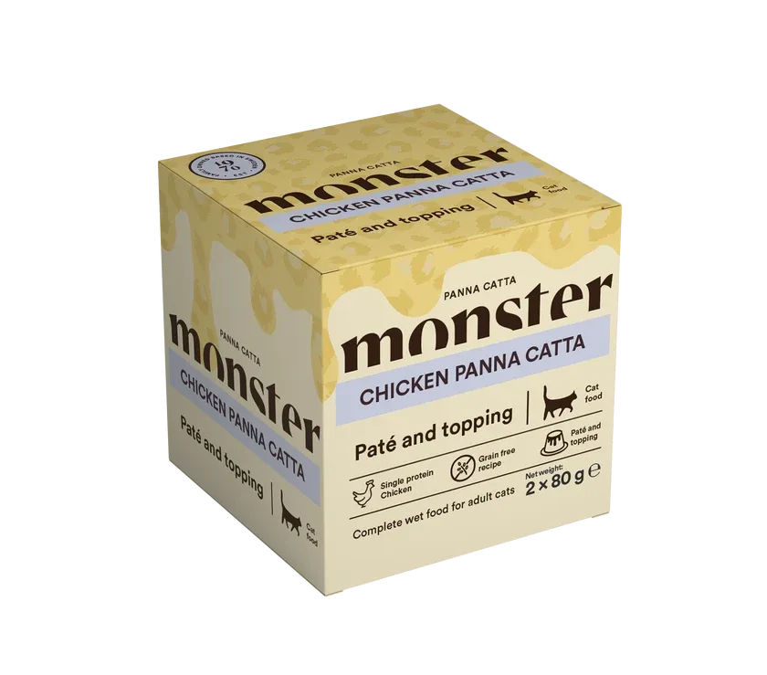 Monster Cat Chicken Panna Catta 2x80g