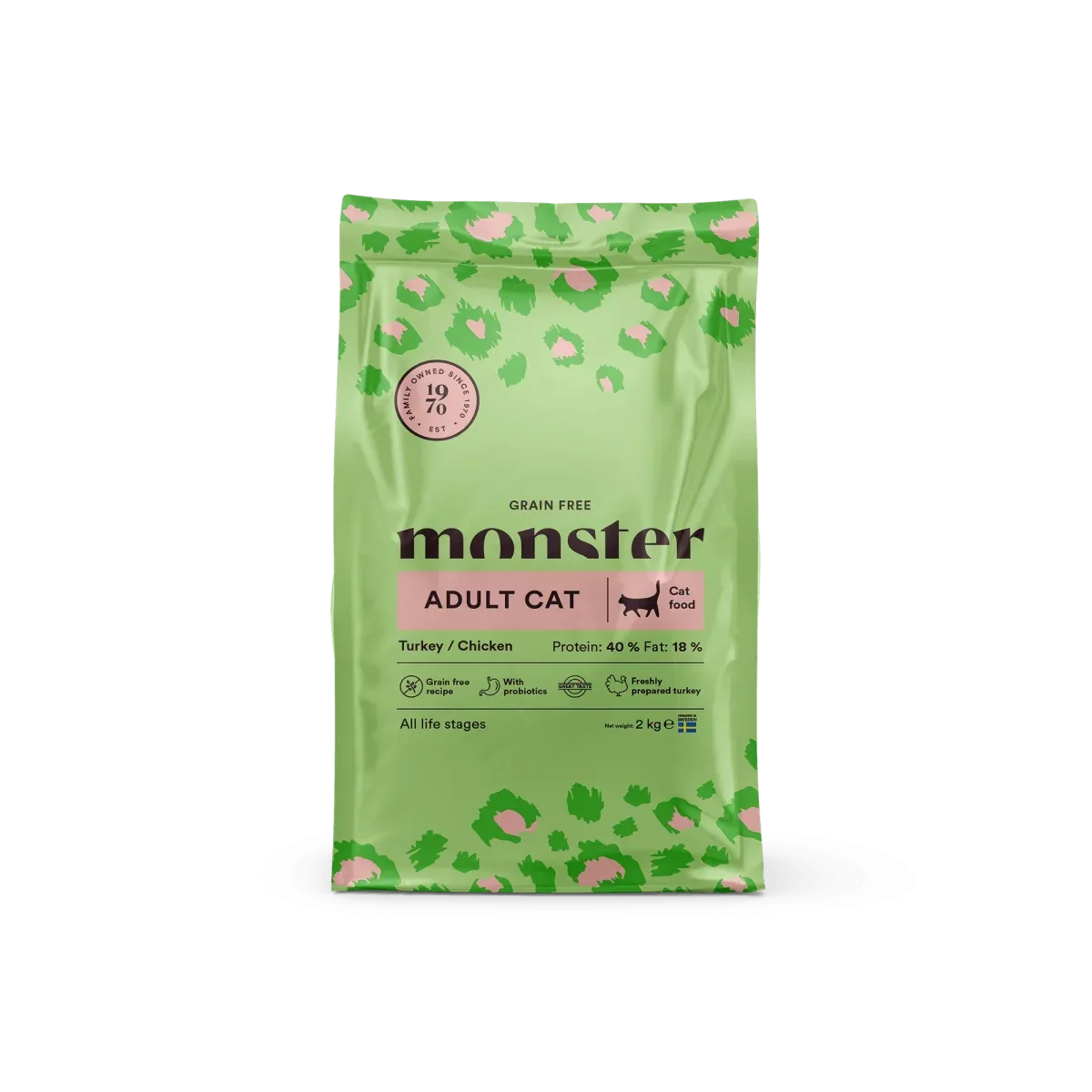 Monster Cat Grain Free Adult Cat