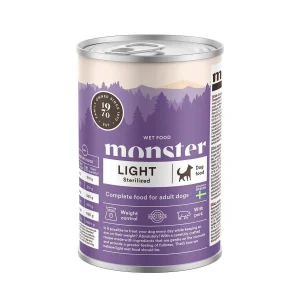 Monster Dog Adult Light & Sterilized 400g