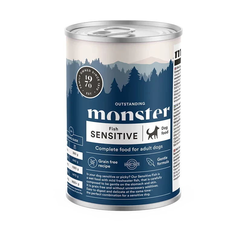 Monster Dog Adult Single Sensitive 400g - Image 2