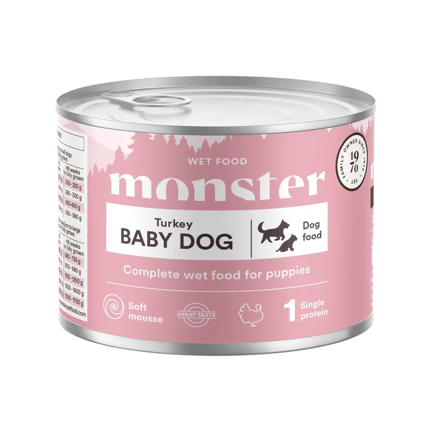 Monster Dog Baby Mousse 190g