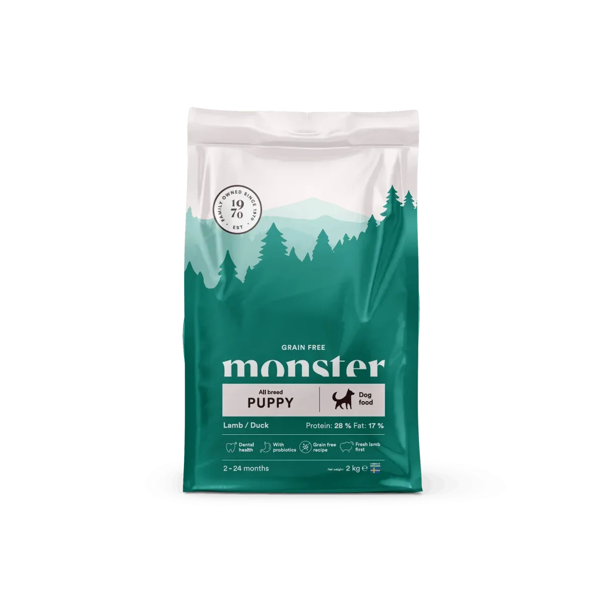 Monster Grain Free Puppy Lamb&Duck