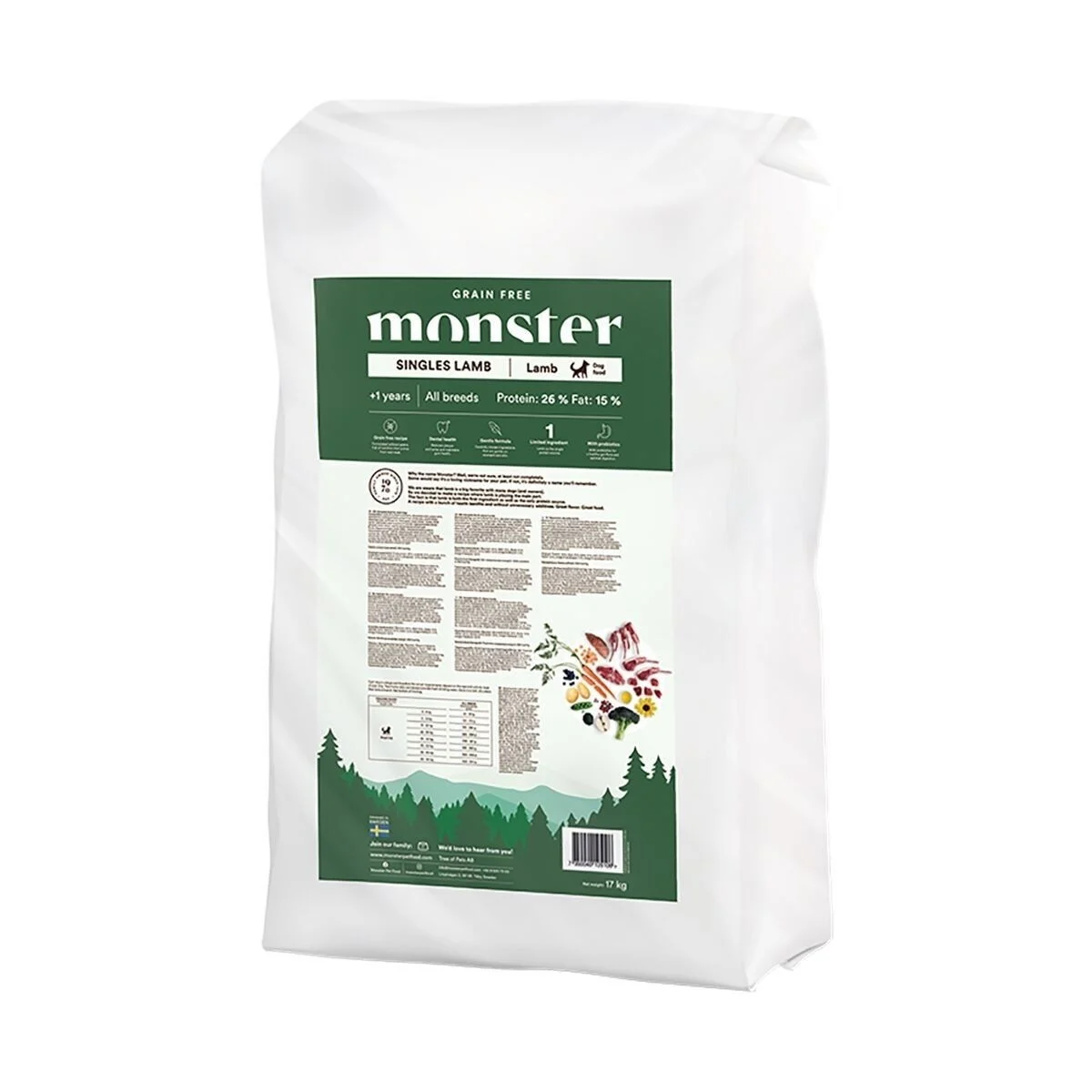 Monster Grain Free Singles Lammas