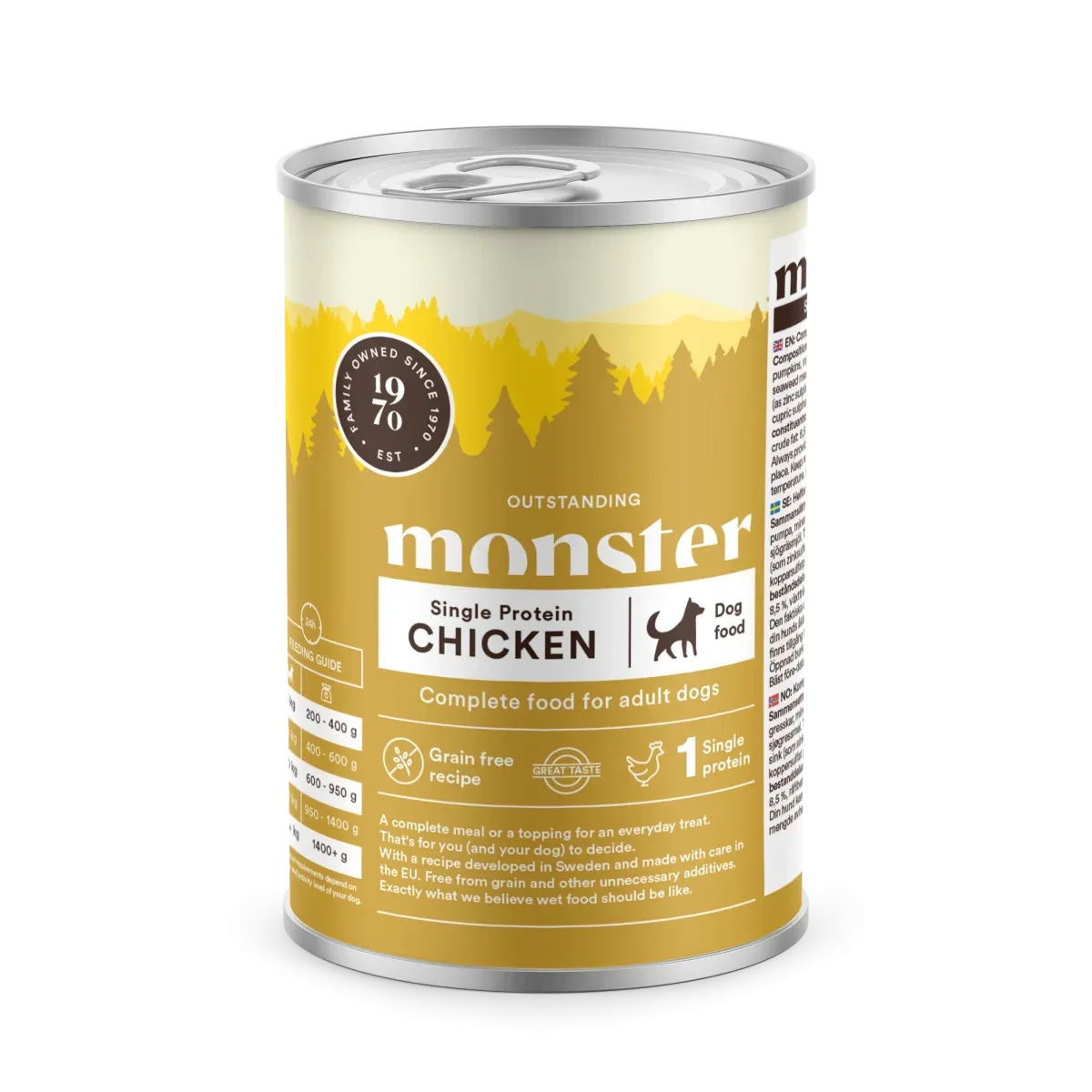 Monster Single Protein Chicken 400g