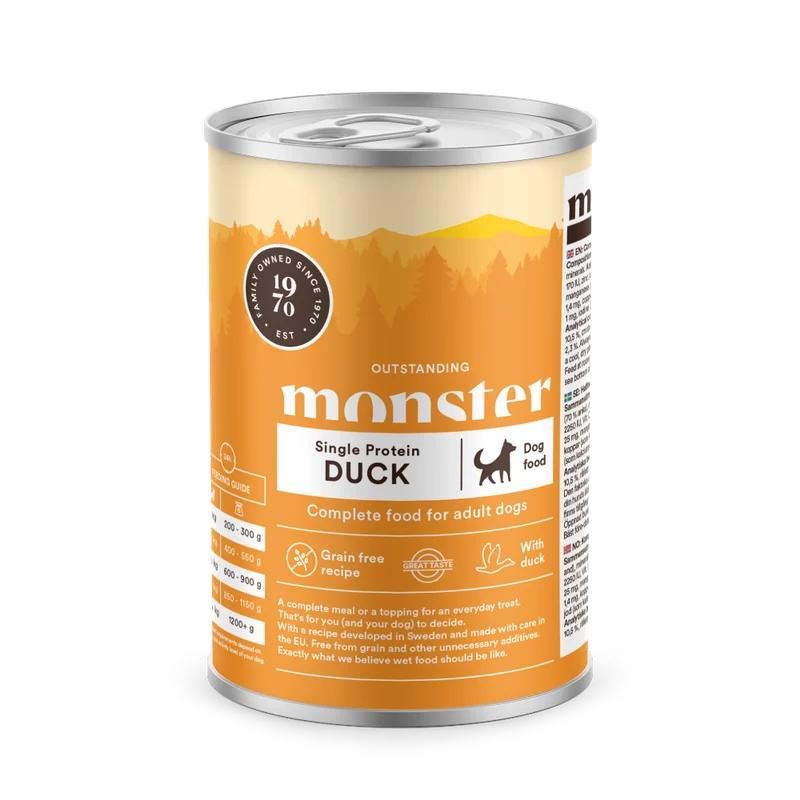Monster Single Protein Duck 400 g