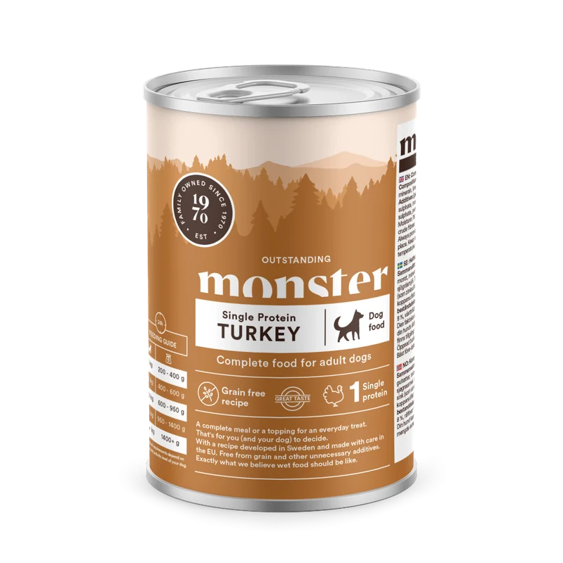 Monster Single Protein Turkey 400 g - Image 2
