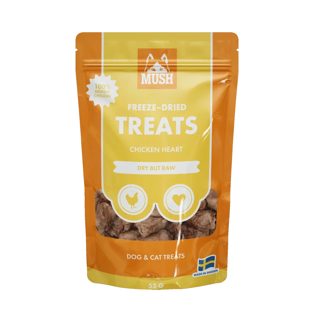 Mush Freeze-Dried Treats Kanansydän 50g