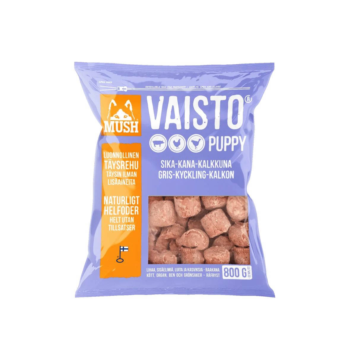 MUSH vaisto puppy vaaleanliila