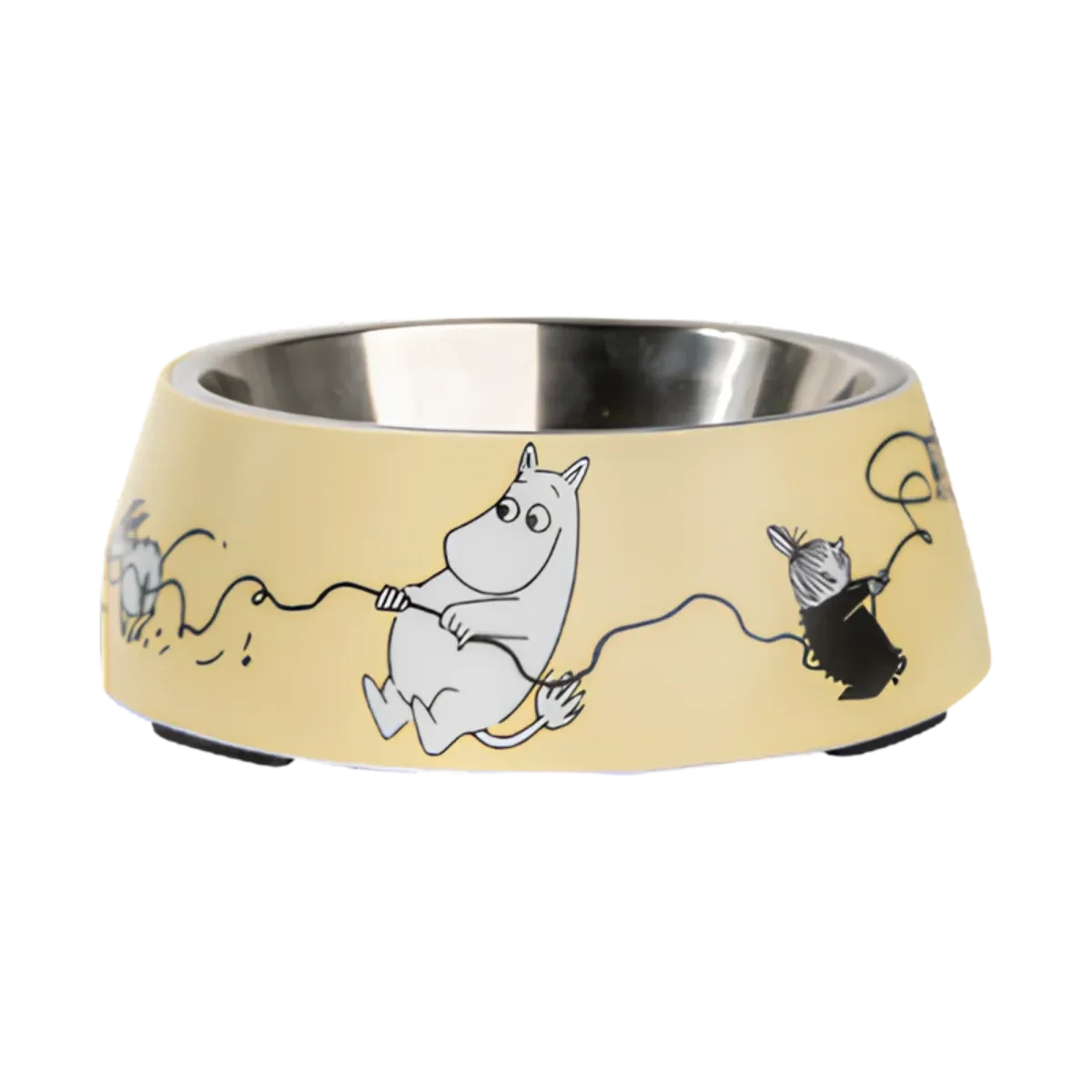 Muurla Moomin for Pets lemmikin kulho M, keltainen