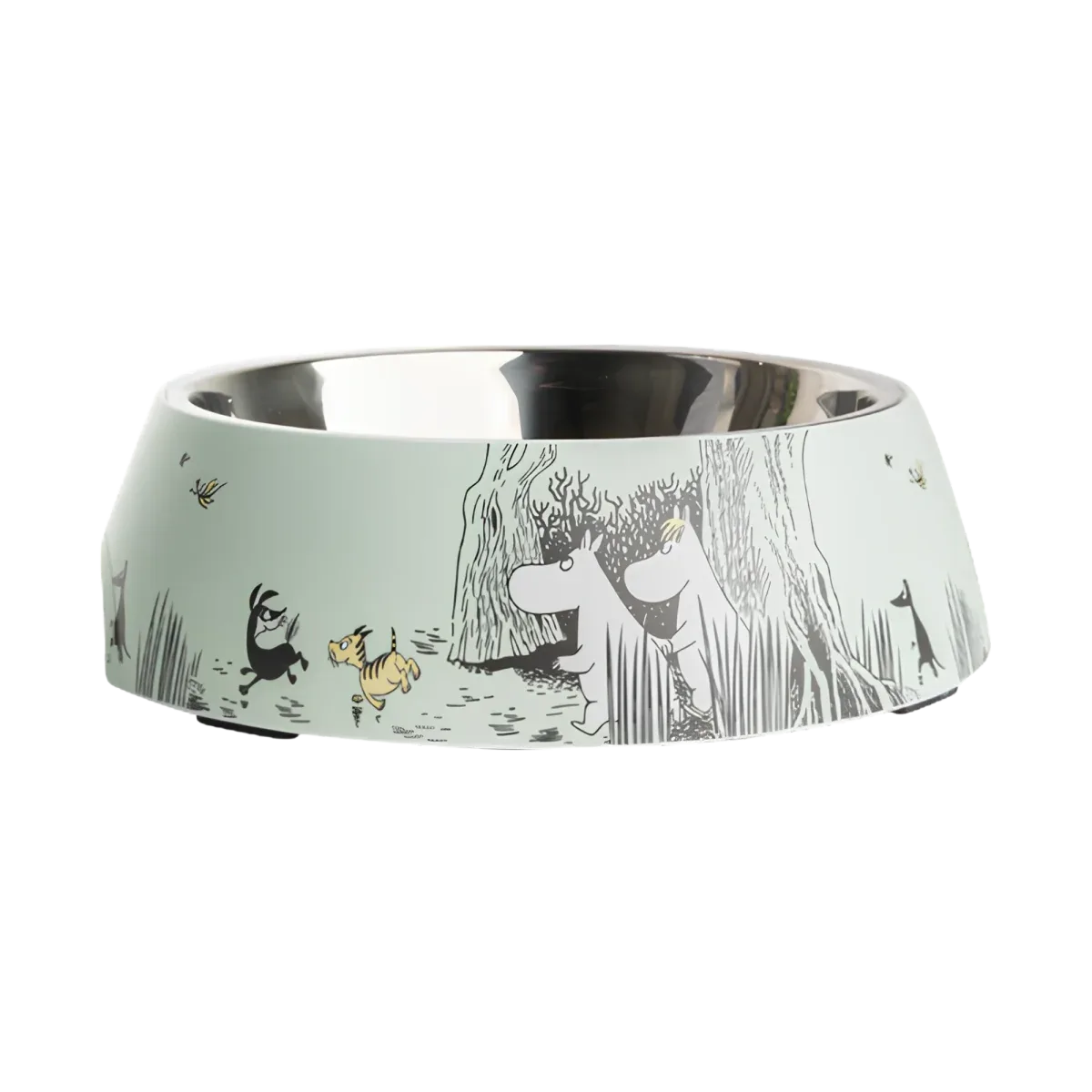 Muurla Moomin for Pets lemmikin kulho XL, vihreä