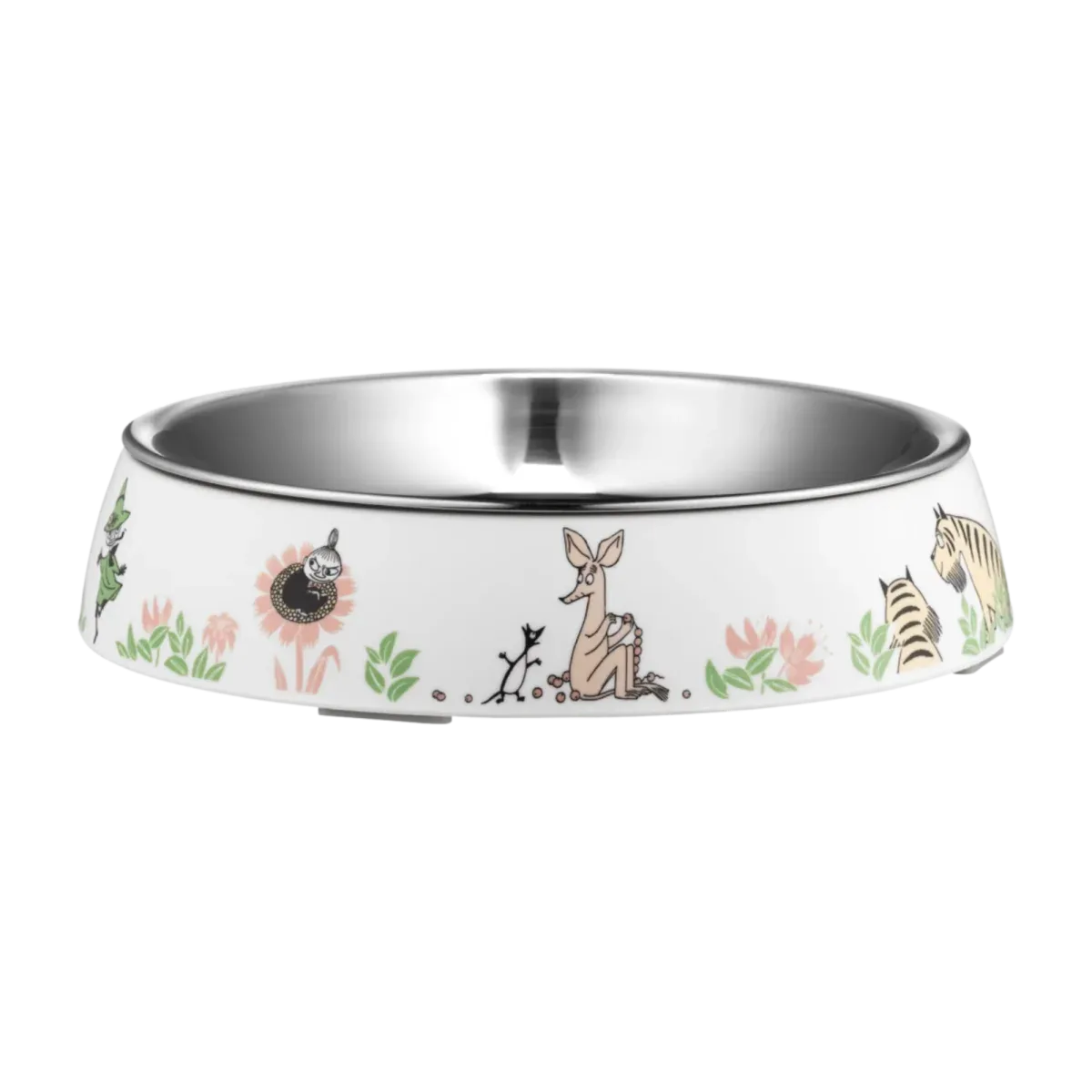Muurla Moomin for Pets ruokakulho kissalle, valkoinen