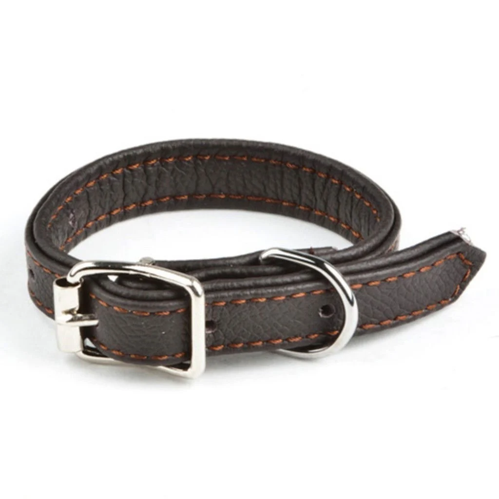 Nahkapanta Feel Leather vuorella, ruskea