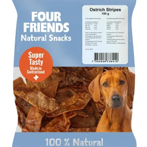 Natural Snacks Ostrich Stripes 150g