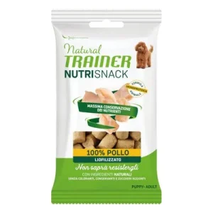 Natural Trainer Nutri Snack Puppy & Adult -pakastekuivatut palat 20 g kana