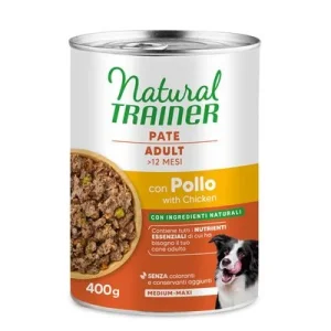 Natural Trainer Pate Medium & Maxi Adult 400 g kana