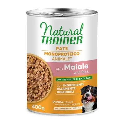 Natural Trainer Sensitive No Gluten Adult 1 x 400 g 400 g sika ja täysjyvävilja