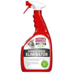 Nature's Miracle Ultimate Cat Stain & Odour Remover (Kissan tahran- ja hajunpoistoaine) 946 ml