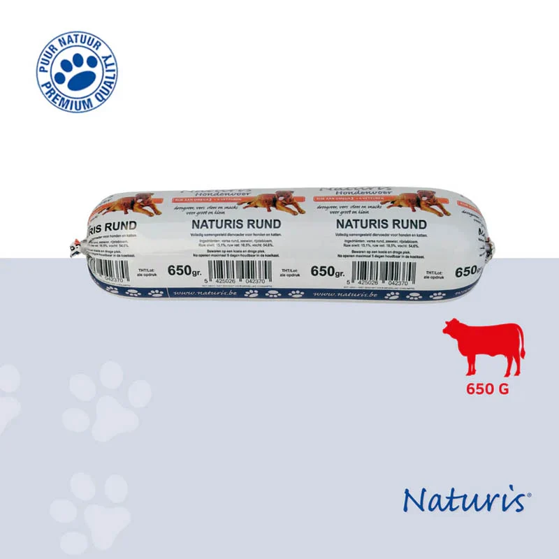Naturis Fresh Meat treenimakkara, nauta