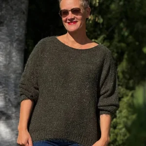 Neule Fluffy Khaki