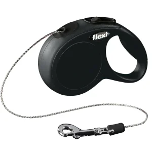 New Classic Cat Cord Flexi-talutin Musta XS 3m