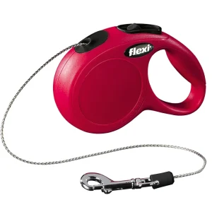New Classic Cat Cord Flexi-talutin Punainen XS 3m