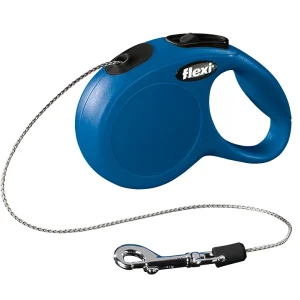 New Classic Cat Cord Flexi-talutin Sininen XS 3m